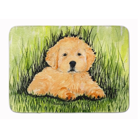 Carolines Treasures Golden Retriever Machine Washable Memory Foam Mat SS8476RUG